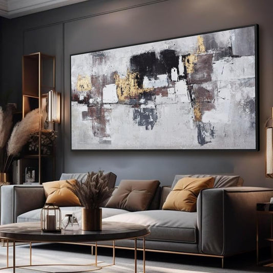 Wall Art Wall Decor Bedroom Pictures Artwork Abstract Wall Art Black And Gold Artwork